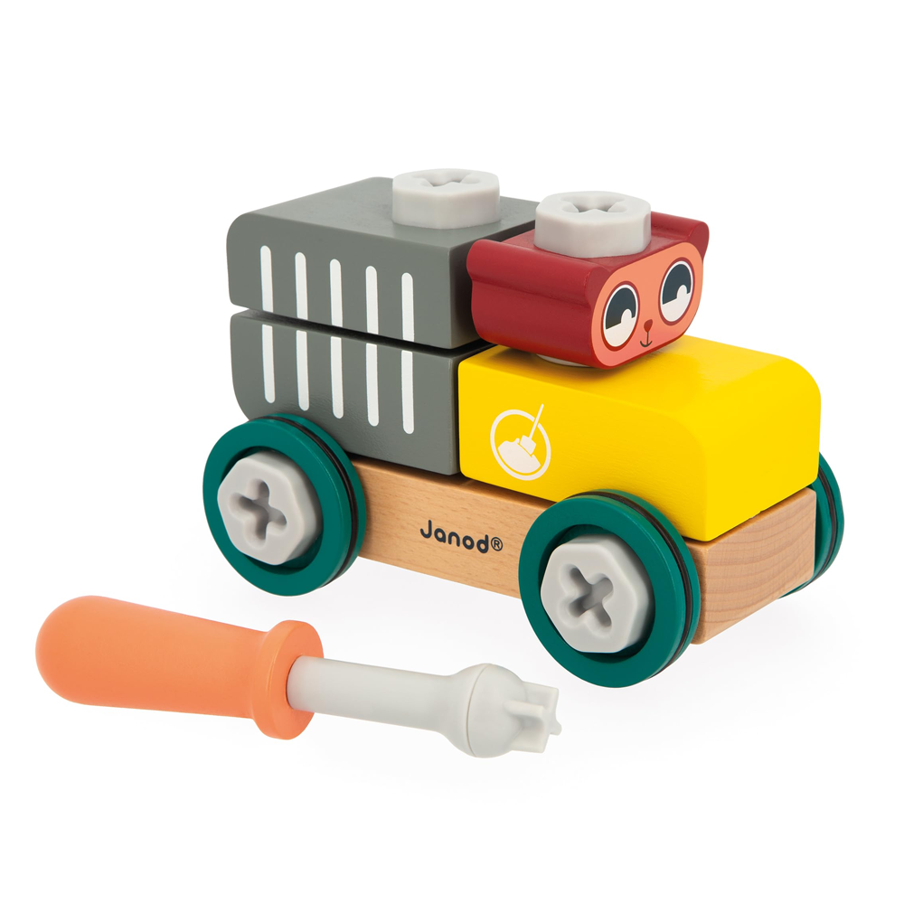 Bricokids - Diy Car - Bear JURATOYS 06458